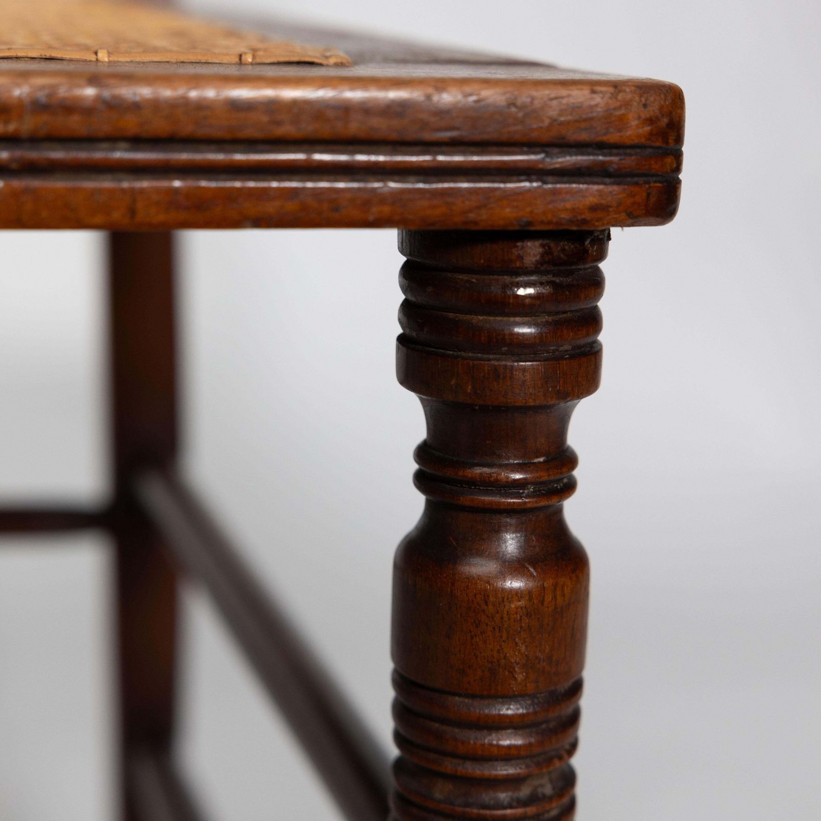 photo vinterior H W Batley Attr. Jas Shoolbred Pair Of Aesthetic Movement Cane Seat Beech Chairs