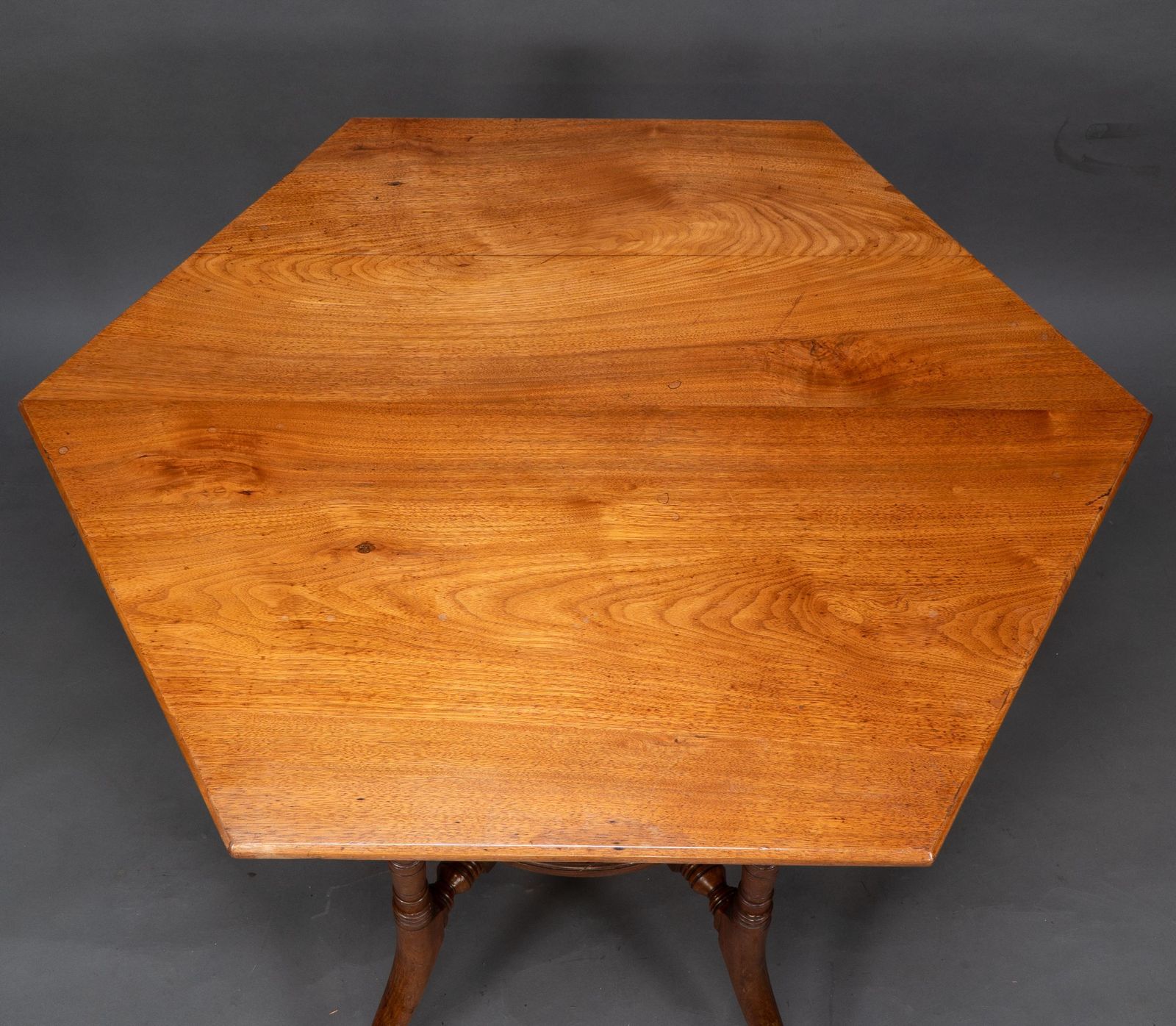 Collinson & Lock Attributed. An Aesthetic Movement Walnut Octagonal Center Table photo vinterior