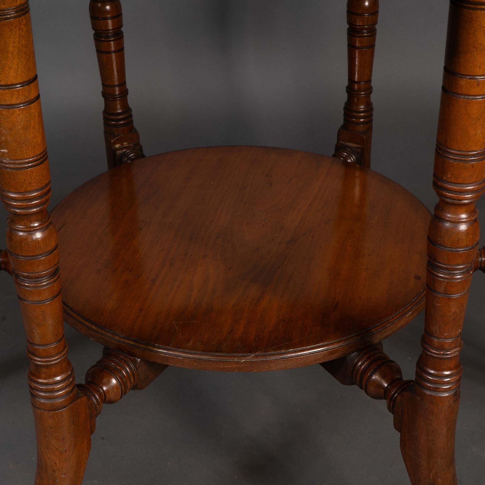 photo furniture Collinson & Lock Attributed. An Aesthetic Movement Walnut Octagonal Center Table