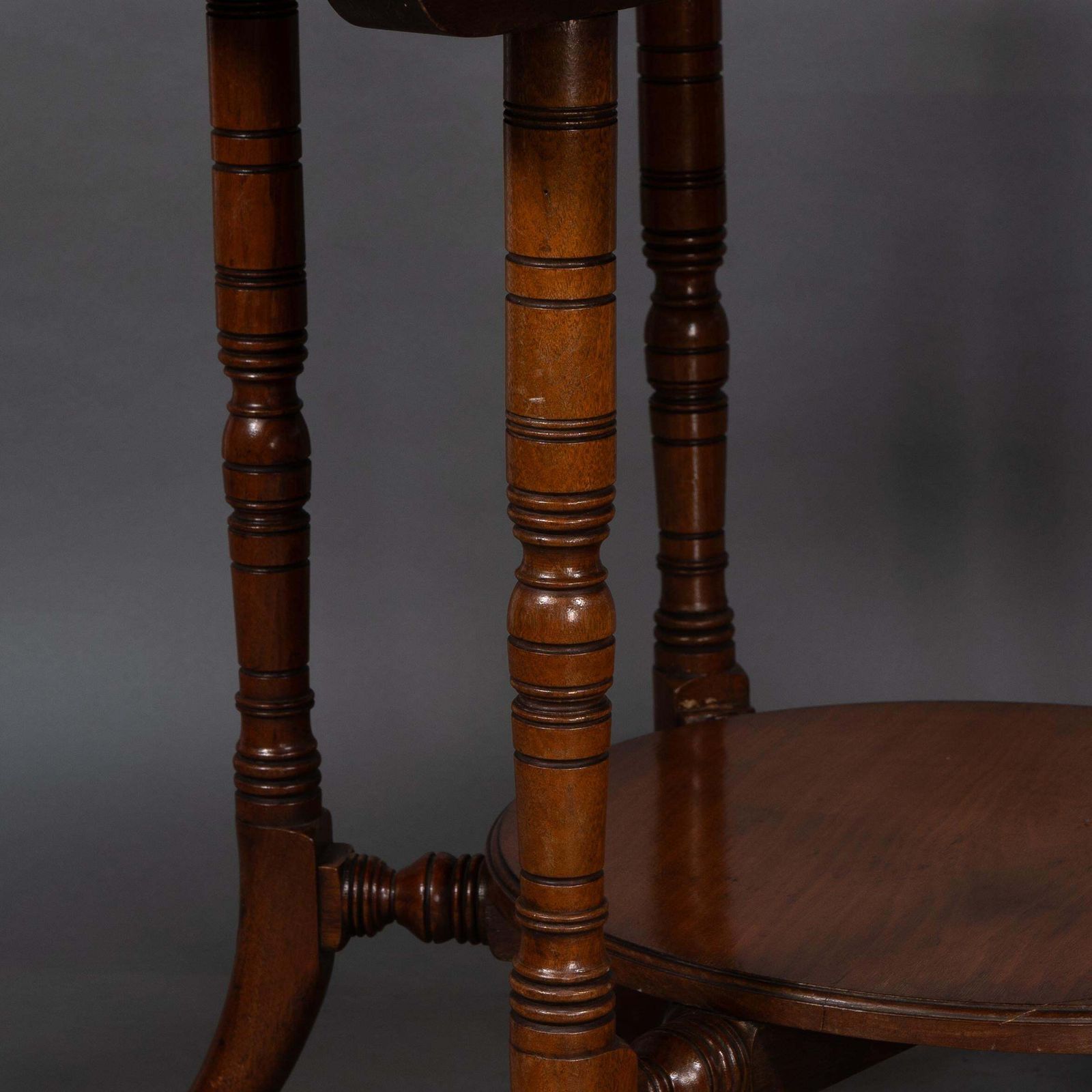 photo for sale Collinson & Lock Attributed. An Aesthetic Movement Walnut Octagonal Center Table