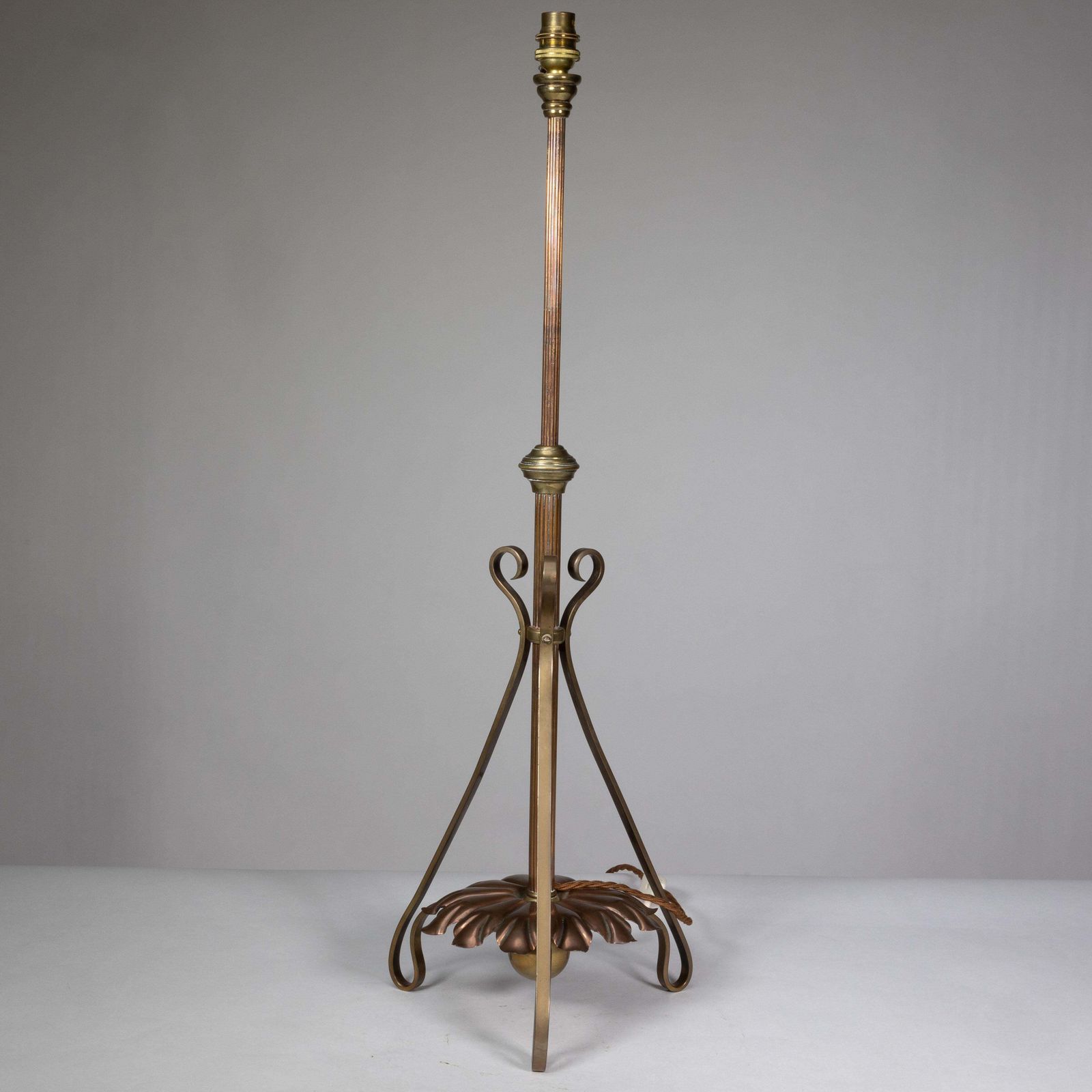 Was Benson. An Arts And Crafts Telescopic Adjustable Copper And Brass Table Lamp photo 4590.0