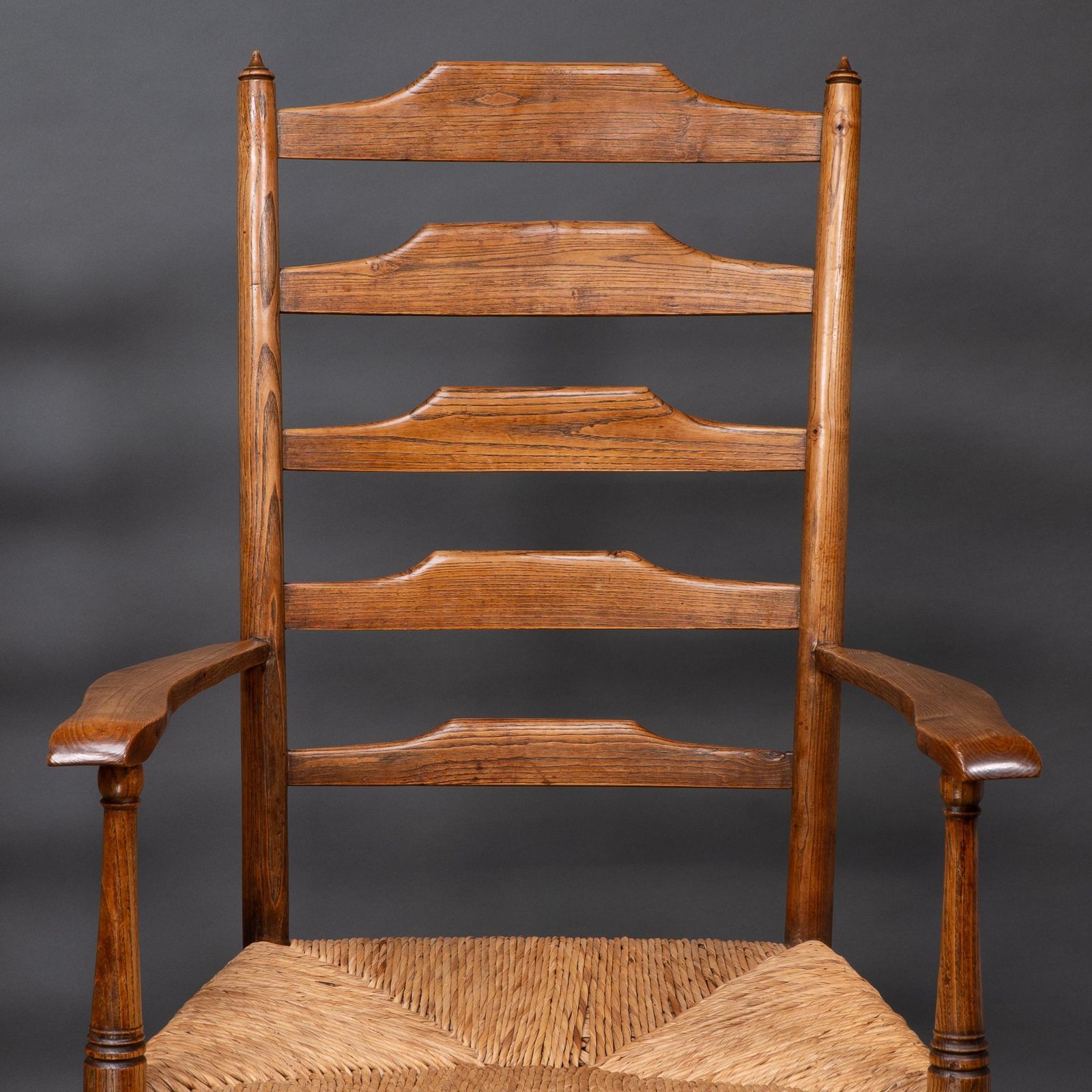 photo furniture Philip Clissett A Fine Set Of Four Early Arts & Crafts Ash Ladder Back Armchairs
