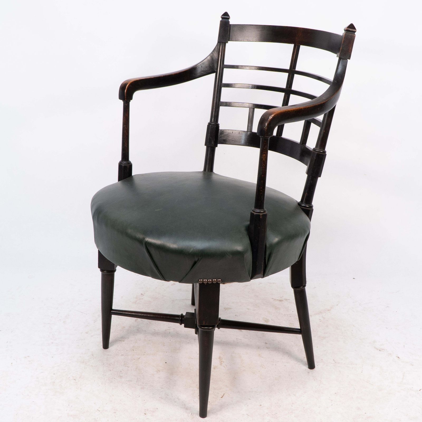 E W Godwin For William Watt. An Anglo Japanese Old English Or Jacobean Armchair photo for sale