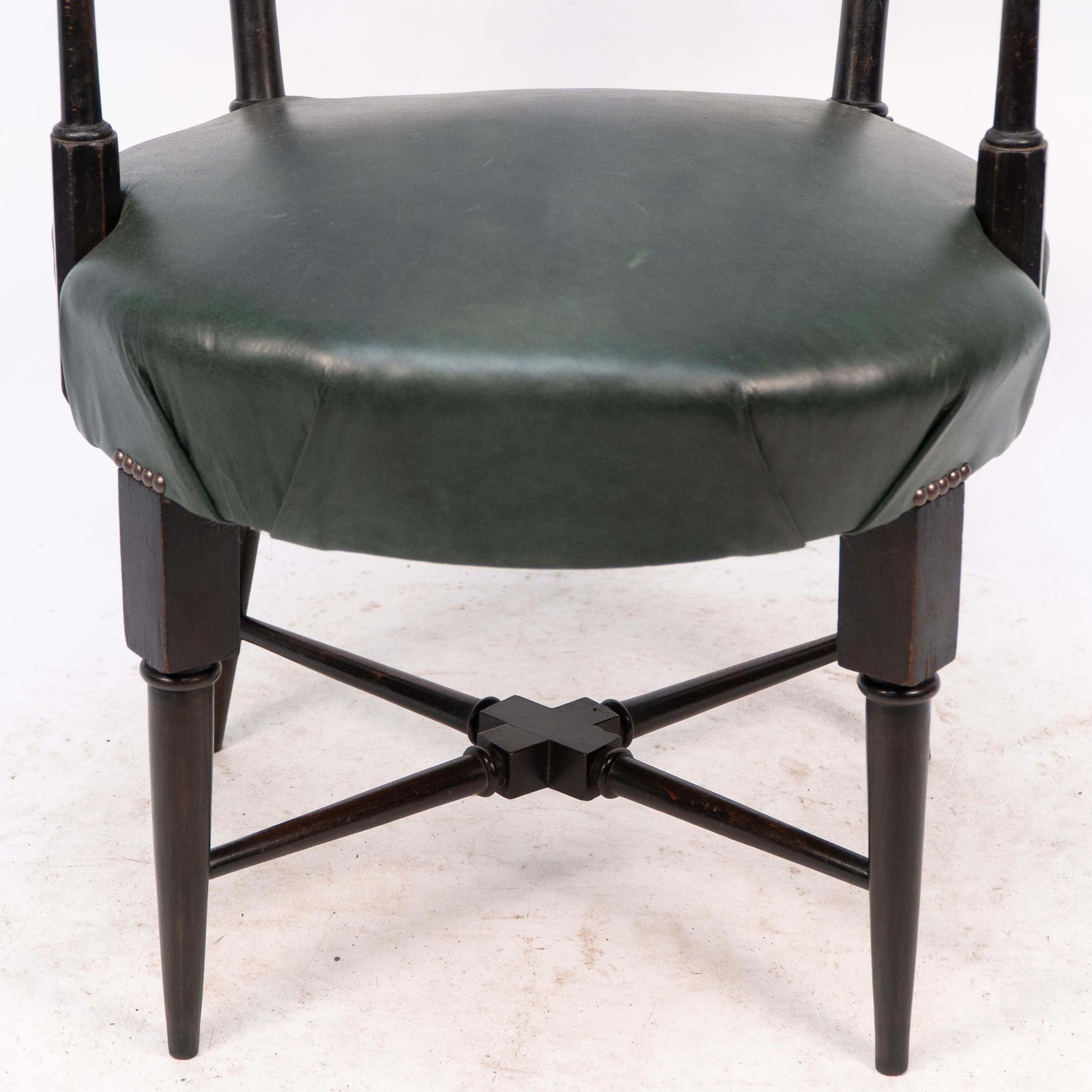Furniture E W Godwin For William Watt. An Anglo Japanese Old English Or Jacobean Armchair photo