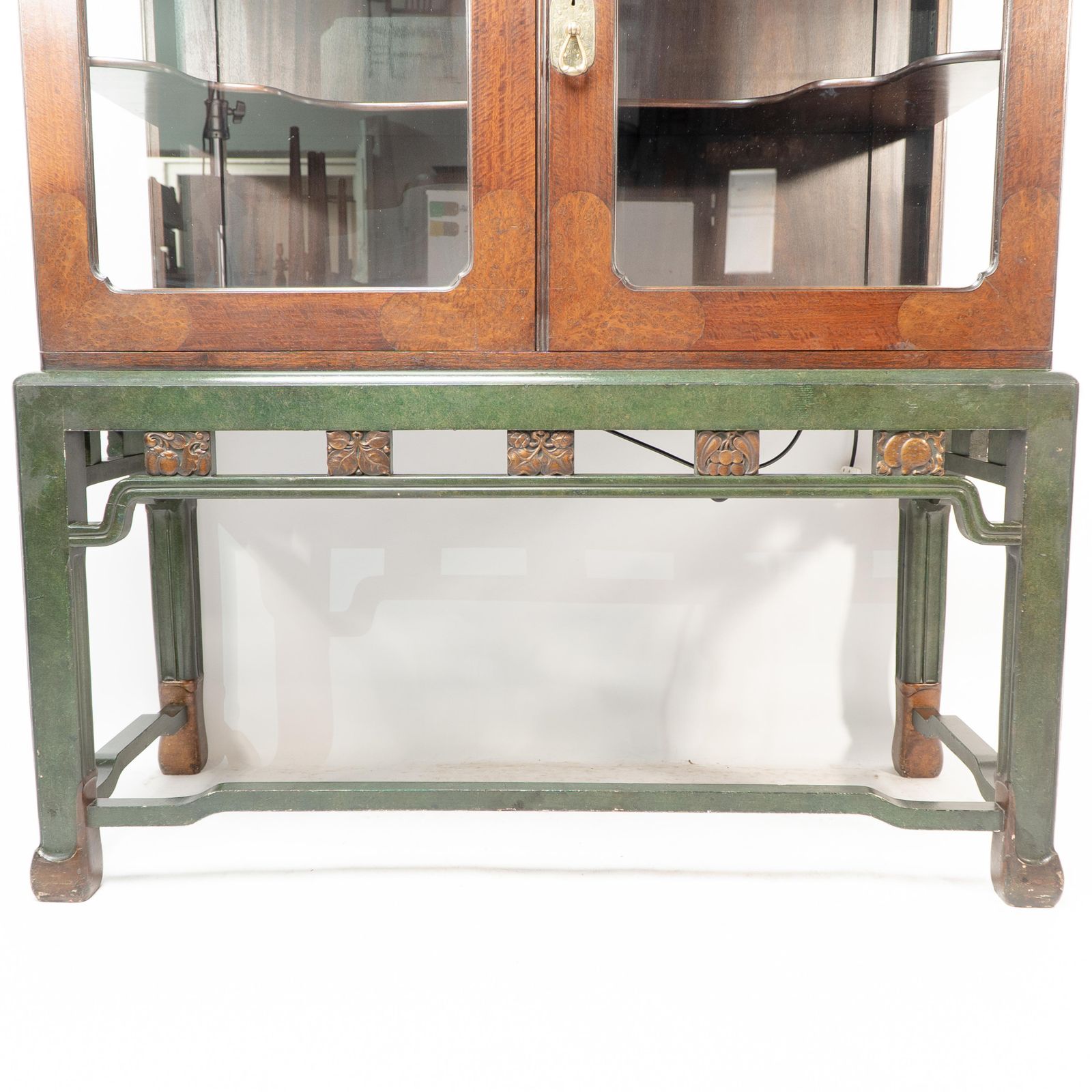photo for sale Sir Robert Lorimer Attr. Whytock & Reid Edinburgh Anglo Chinese Display Cabinet