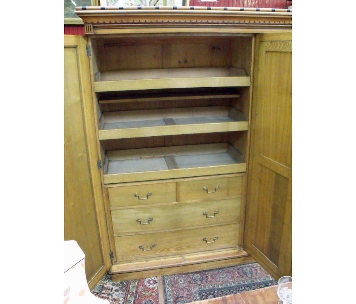 Ogdens Of Manchester, An Aesthetic Movement Wardrobe & Matching Bedside Cabinet. photo vinterior