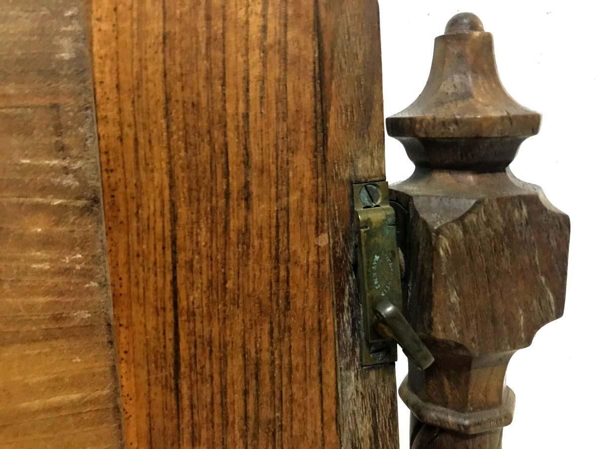 photo furniture A W N Pugin. Made By John Webb Attr. A Gothic Revival Oak Dressing Table Mirror.
