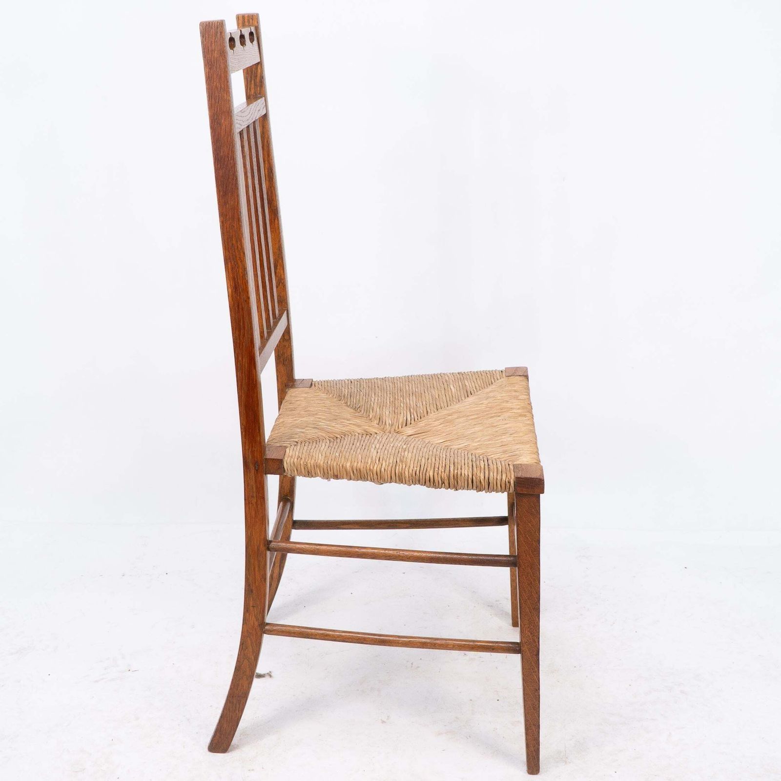 E A Taylor Attri For Wylie & Lochhead. A Pair Of Arts & Crafts Side Chairs photo buy