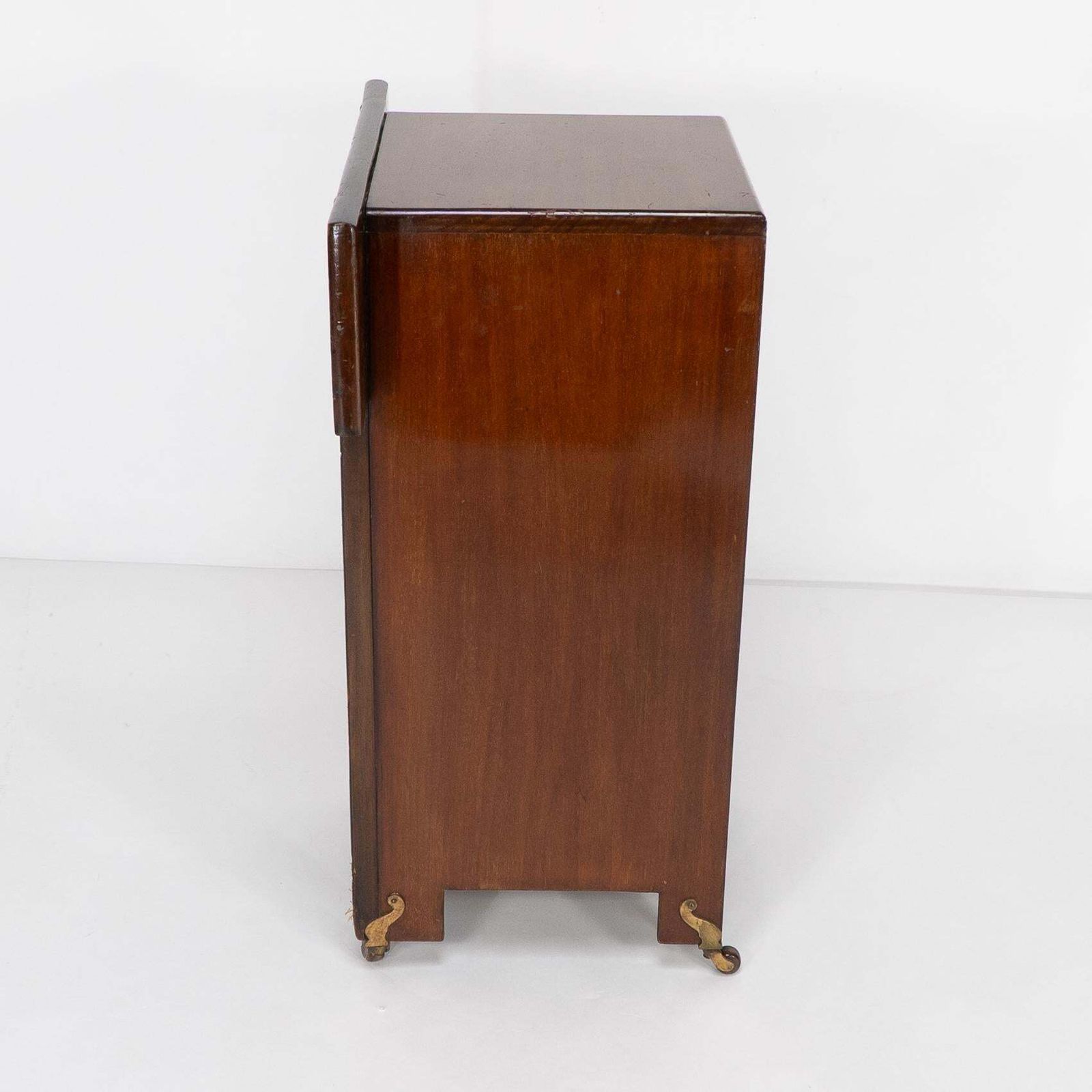 Liberty & Co Attributed. Arts & Crafts Coal Purdonium With Inlaid Floral Details photo Home Fixtures