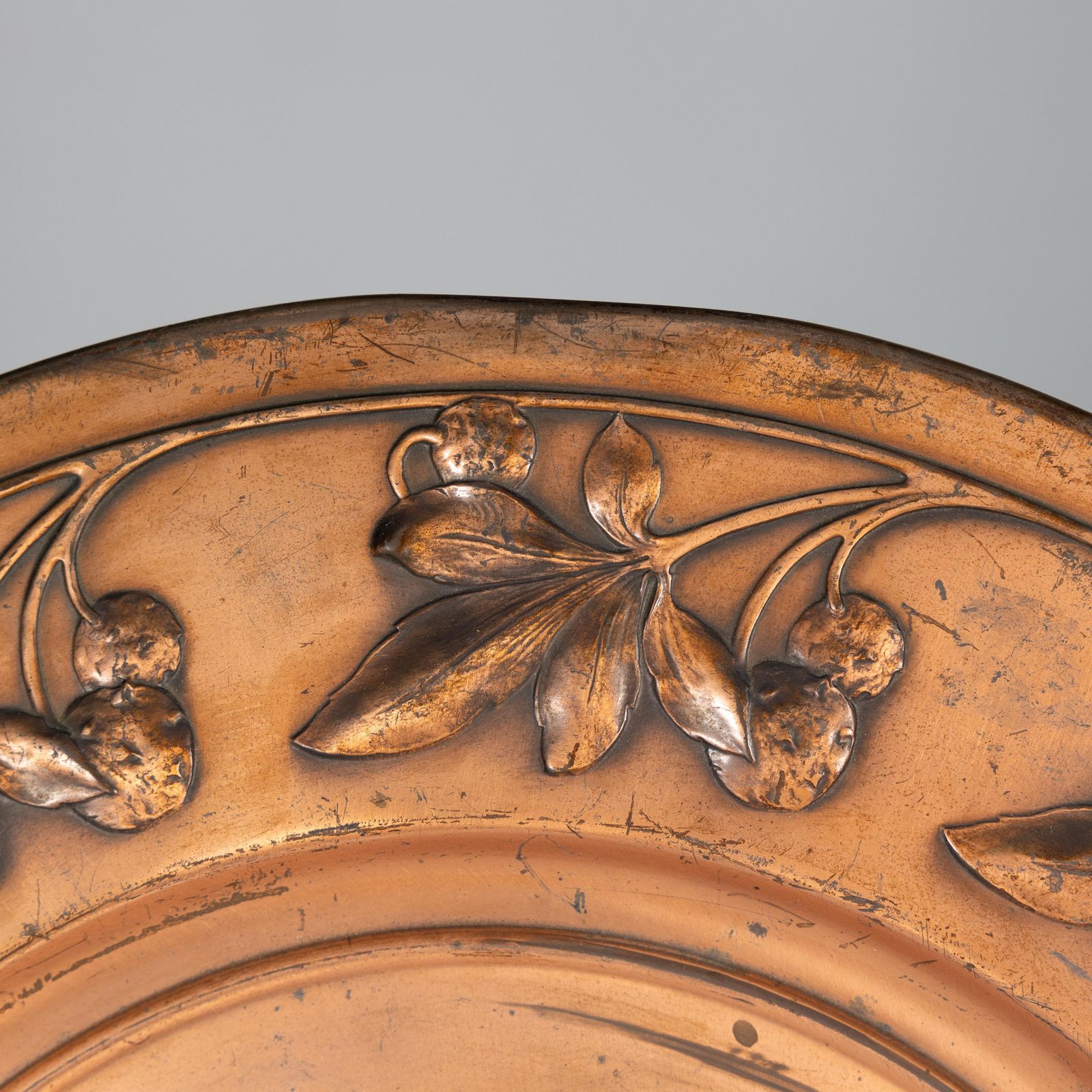 Wmf. A Pair Of Brass Wall Plaques Embossed With A Lady's And Gentleman's Heads photo vinterior