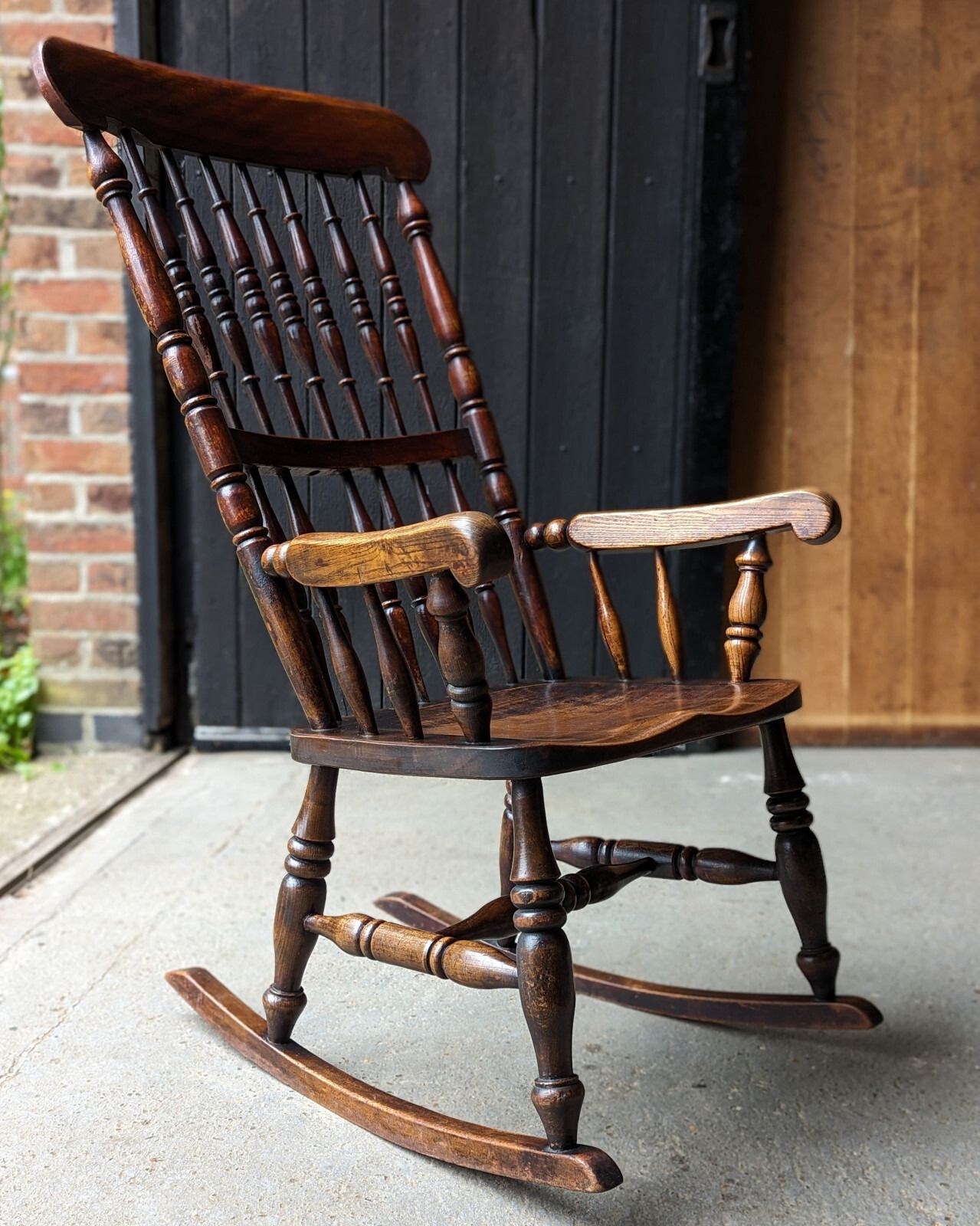 Antique Caistor Rocking Chair, 1800s photo furniture