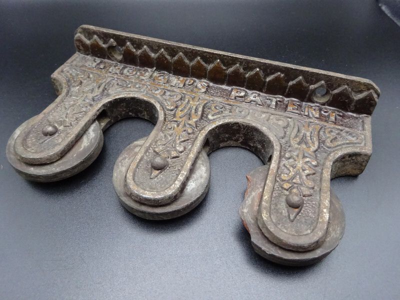 Art Nouveau Cast Metal Umbrella Holder H Hough's Patent