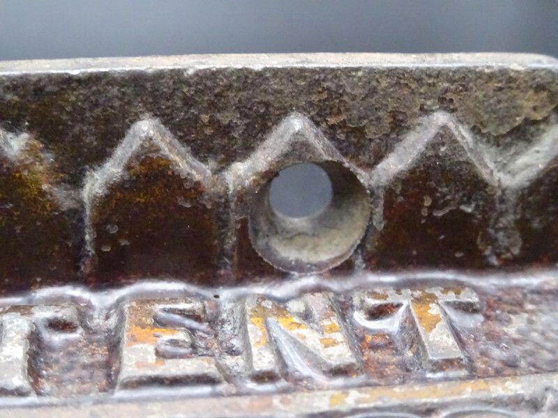 Art Nouveau Cast Metal  Cue/Umbrella Holder H Hough's Patent photo 50.0