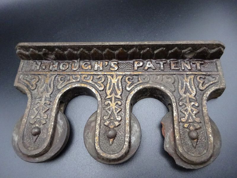 photo for sale Art Nouveau Cast Metal  Cue/Umbrella Holder H Hough's Patent