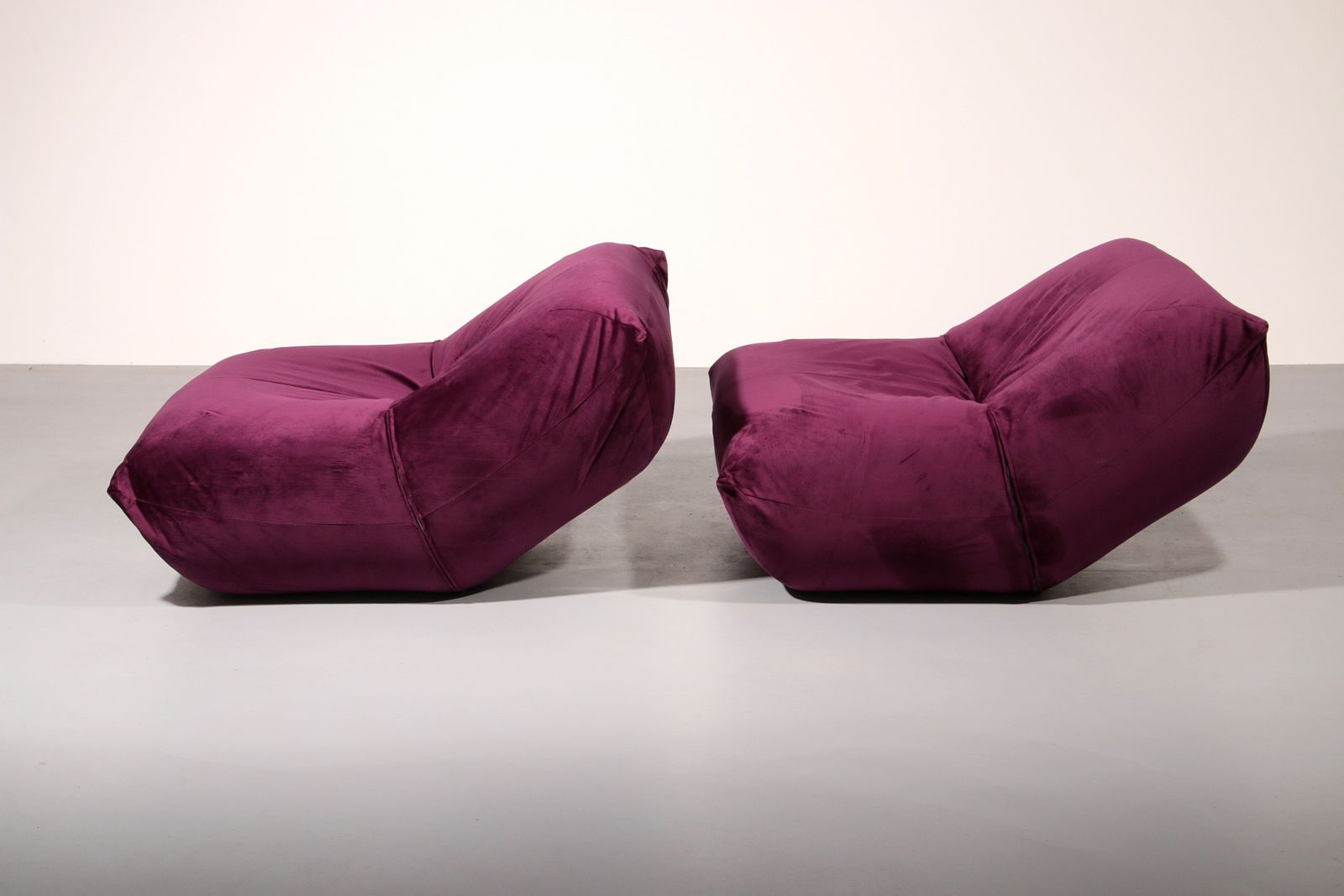 Purple Papillon Lounge Chairs By Guido Maria Rosati For Giovannetti photo Furniture