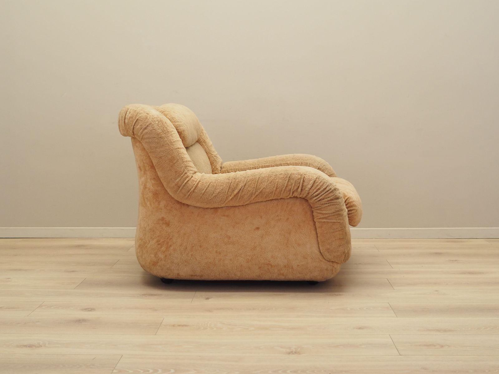 Beige Armchair Italian Design 1960s Production: Italy photo vintage