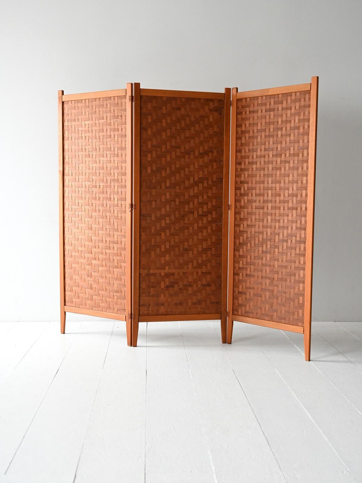 Scandinavian Spåna Teak Screen From The 1950s/60s photo furniture