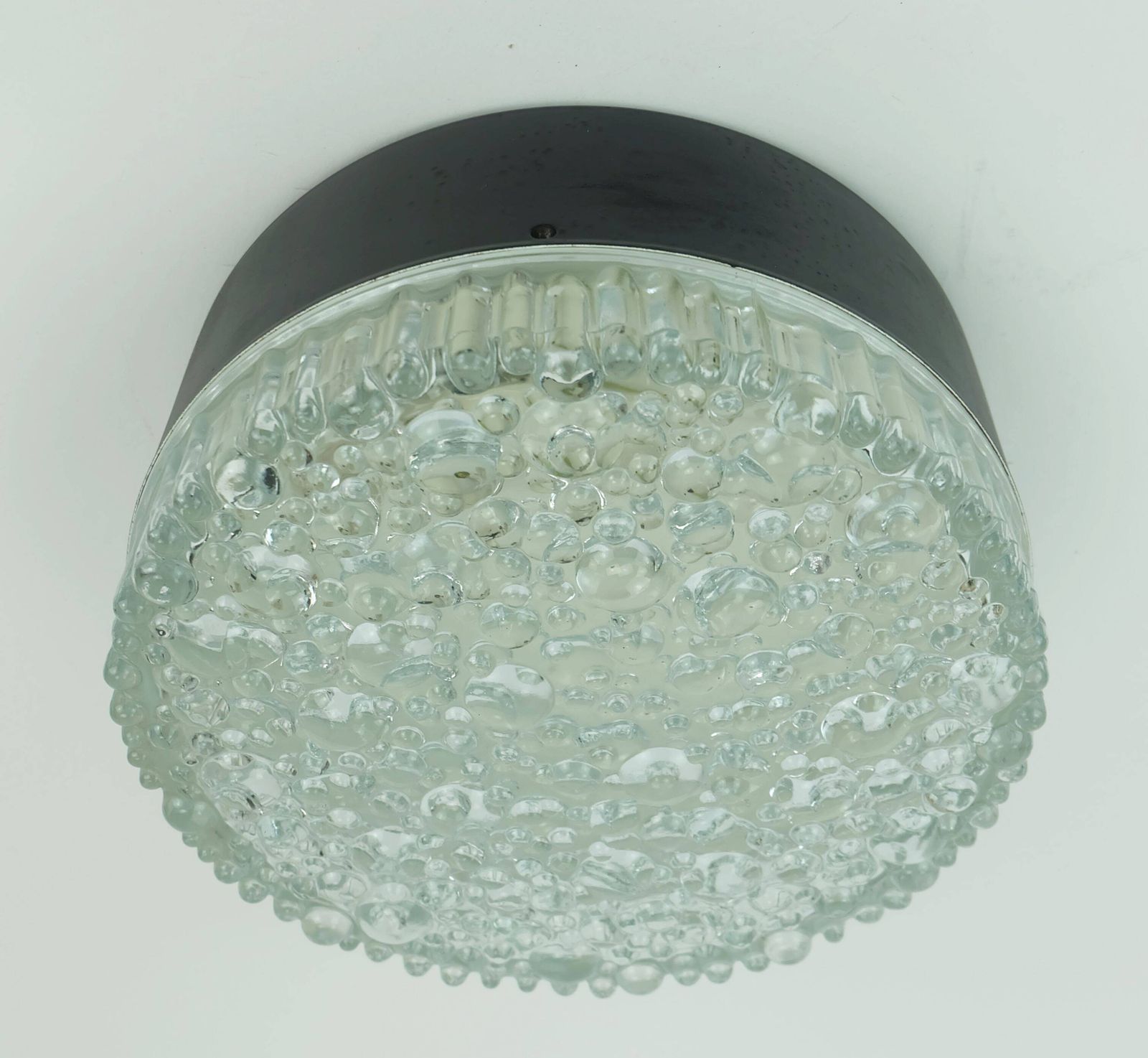 No.2 Of 2  Staff Ceiling Lamp Or Wall Lamp Model A 226 Bubble Glass 60s 70s photo vinterior
