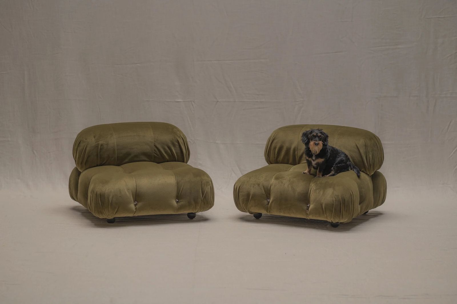 Mario Bellini ‘Camaleonda’ Easy Chair Set For B&B Italia   1970s
