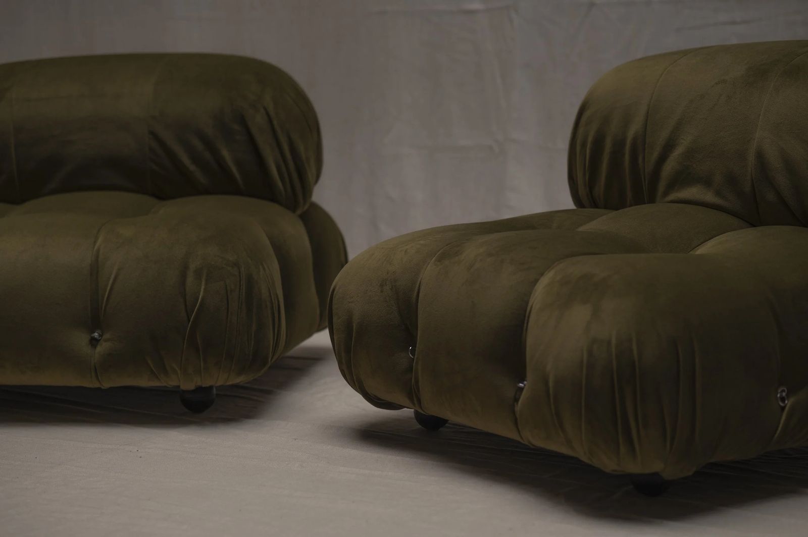 photo vinterior Mario Bellini ‘Camaleonda’ Easy Chair Set For B&B Italia   1970s