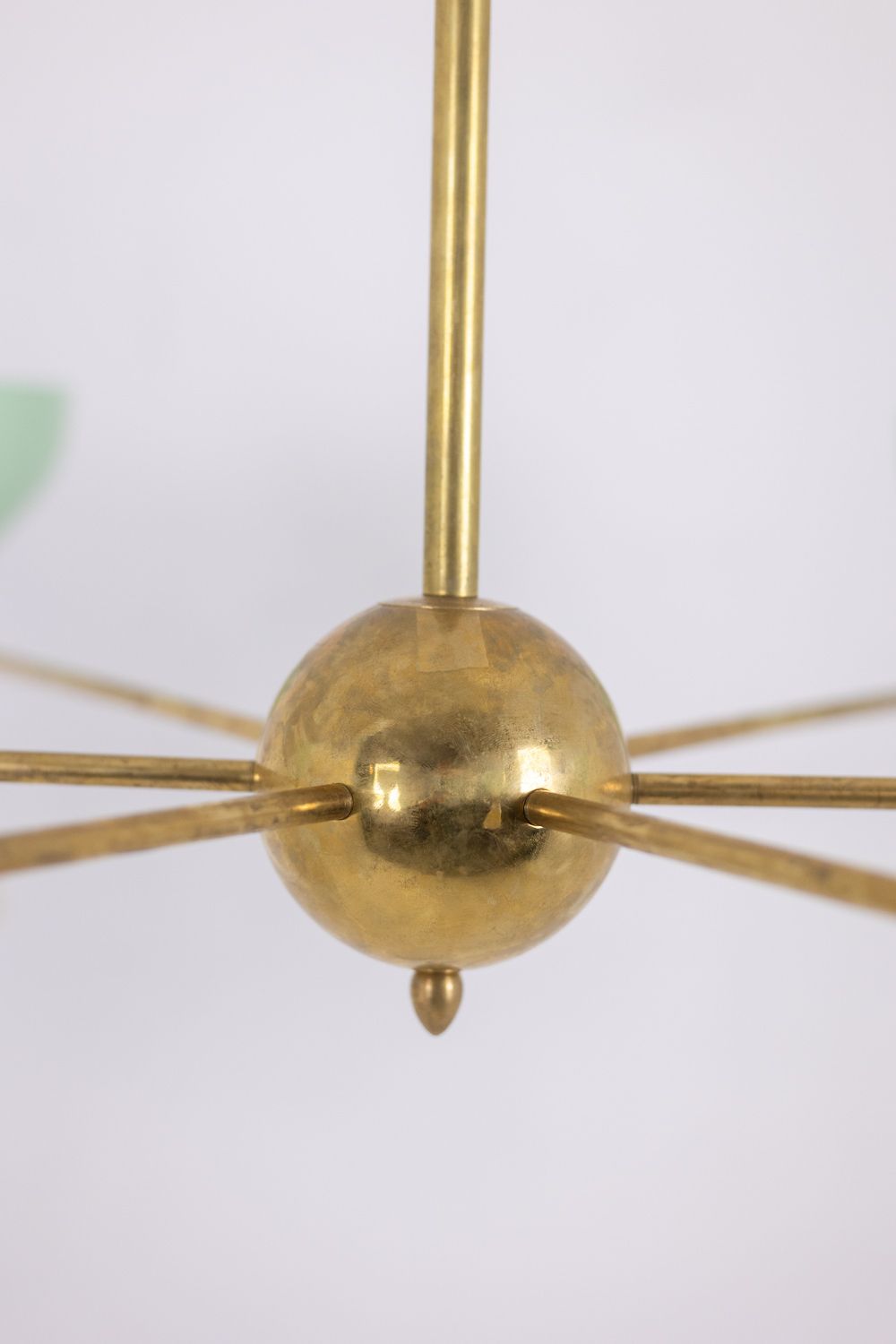 Radiant Diabolo Shaped Chandelier With 12 Lights. Contemporary. photo vinterior