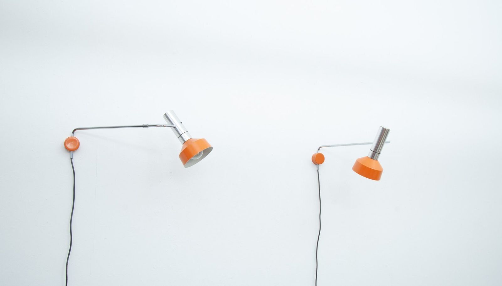 Minilux Wall Lights By Rosemarie And Rico Baltensweiler For Baltensweiler, 1960s, Set Of 2