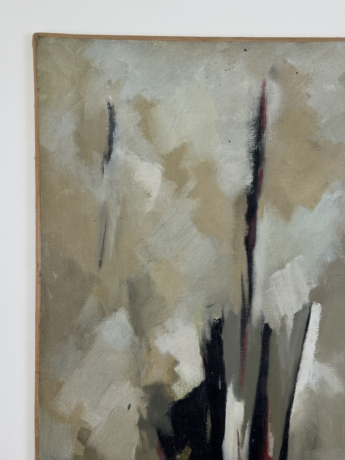 Abstract Oil Painting By Marie Louise Hardy 1961 photo Art