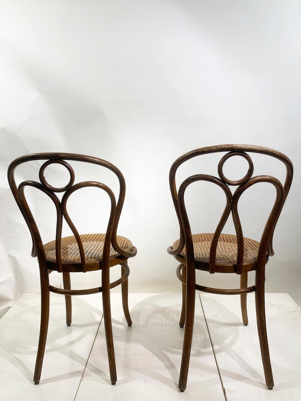 photo for sale Set Of 6 Chairs In Bentwood By Josef Hoffmann For Mundus Vienna Austria, 1900s