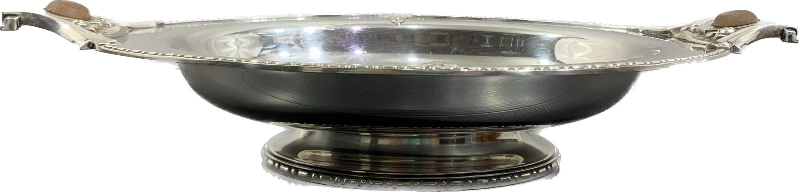 Mid 20th Century Silver Plated Vase Stamped By Roux Marquiand photo 1962.0