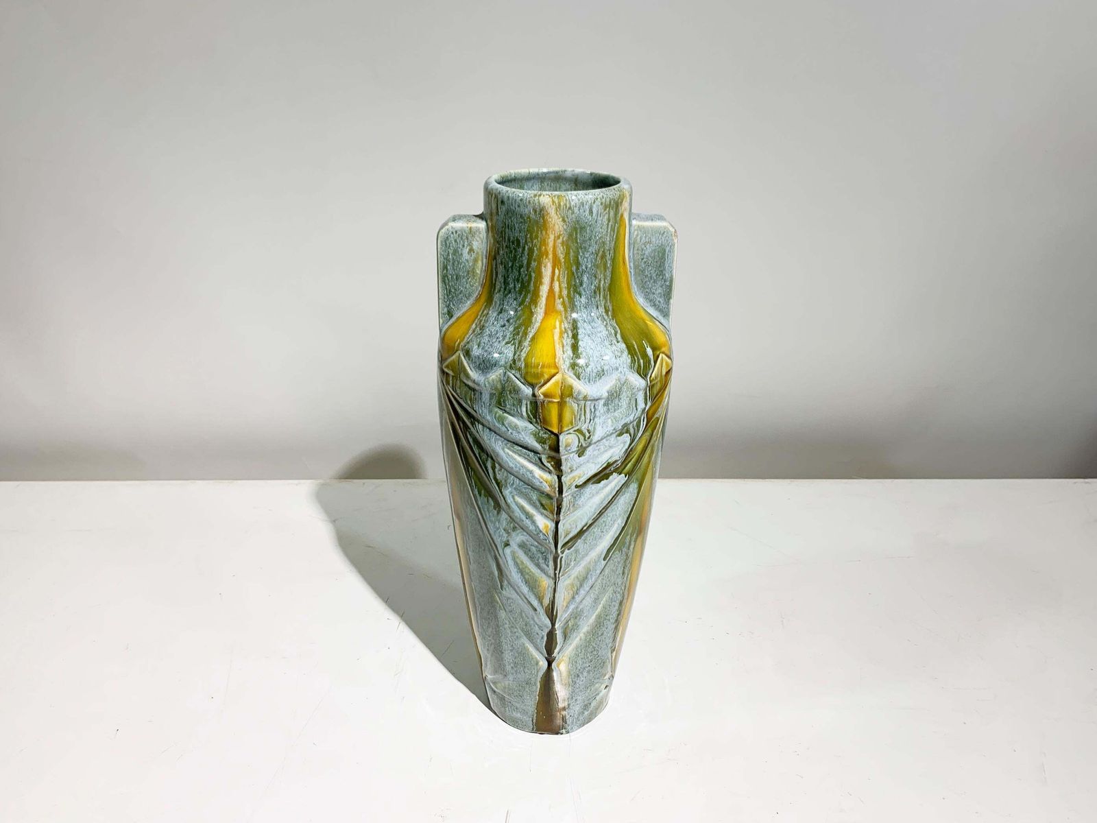 Mid 20th Century Amphora Ceramic Vase, Numbered 308, France, Circa 1950's photo furniture