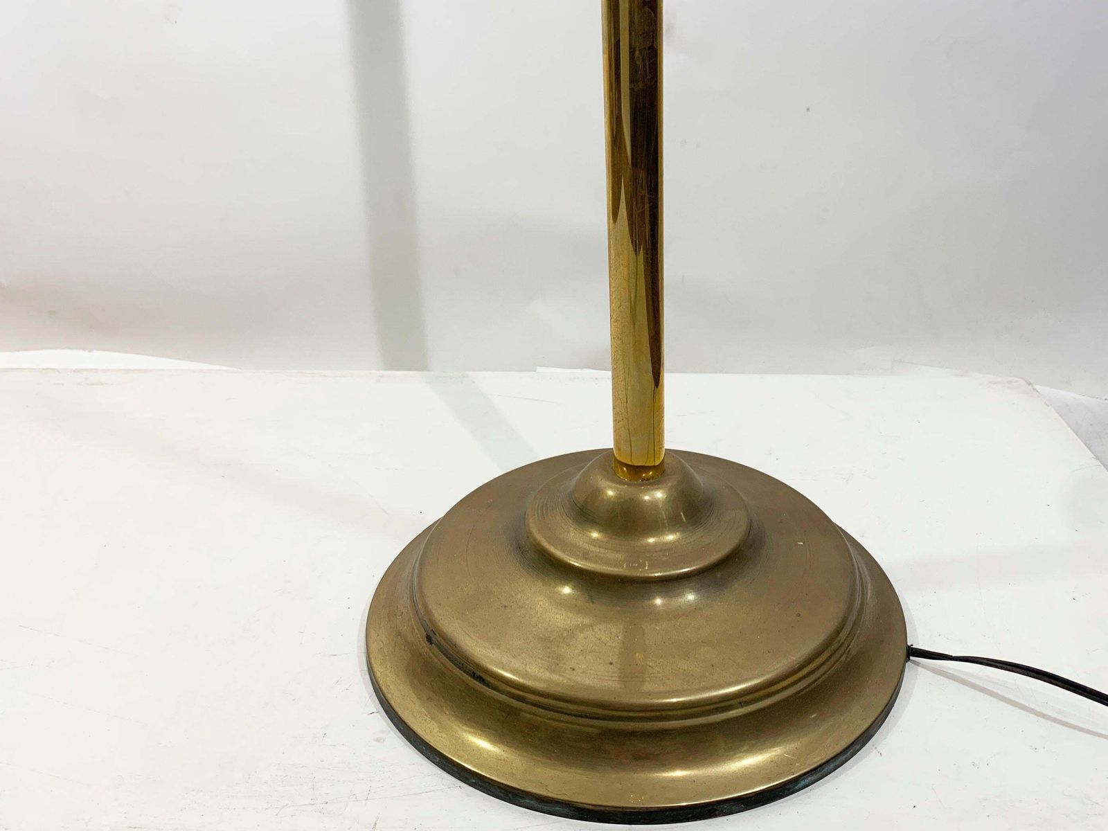 Art Deco Streamline Floor Lamp Torchiere, 1940s photo Lighting