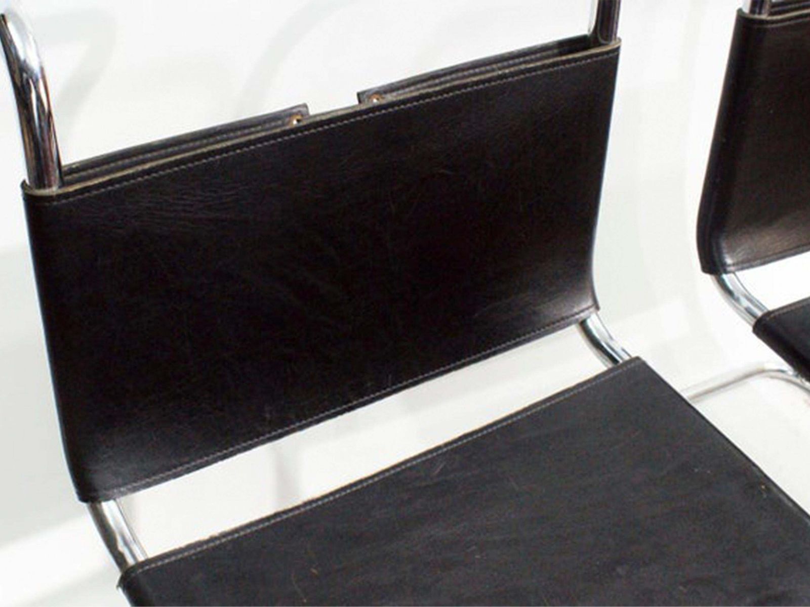 Pair Of Spoleto Chairs Attributed To Marcel Breuer B33 photo furniture