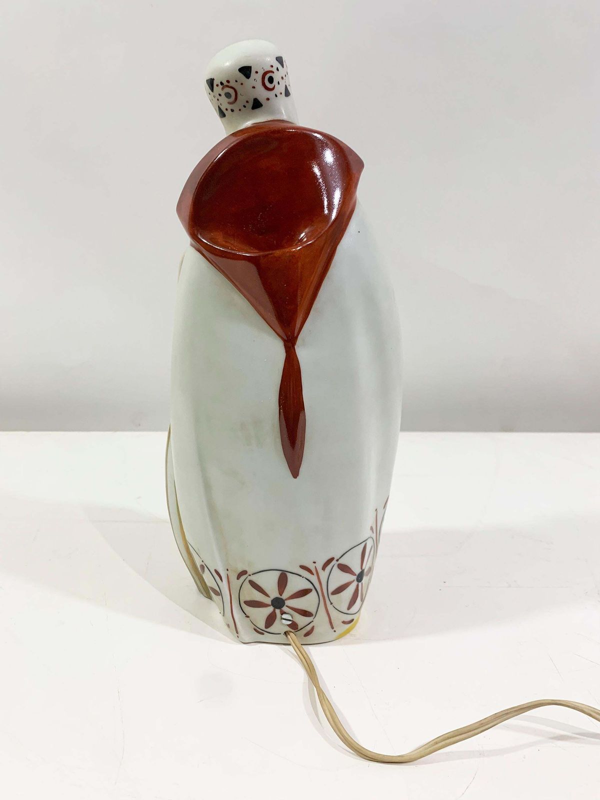 Art Deco Ambient/Perfume Porcelain Table Lamp Signed Amelin / "Limoges France" photo 1249.0