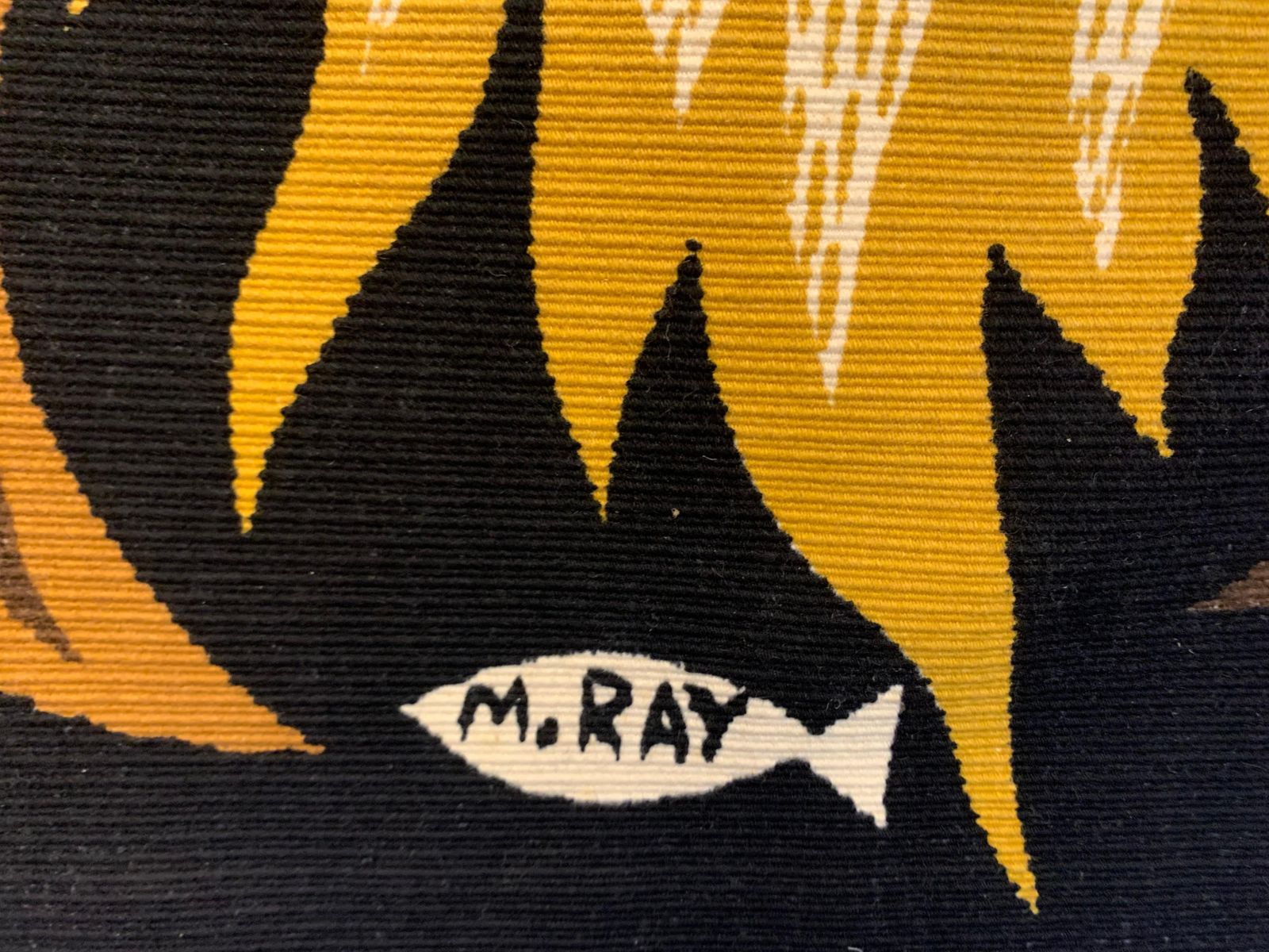 Alba Tapestry Signed M.Ray, By Michele Ray Manufactured By Aubusson photo Art