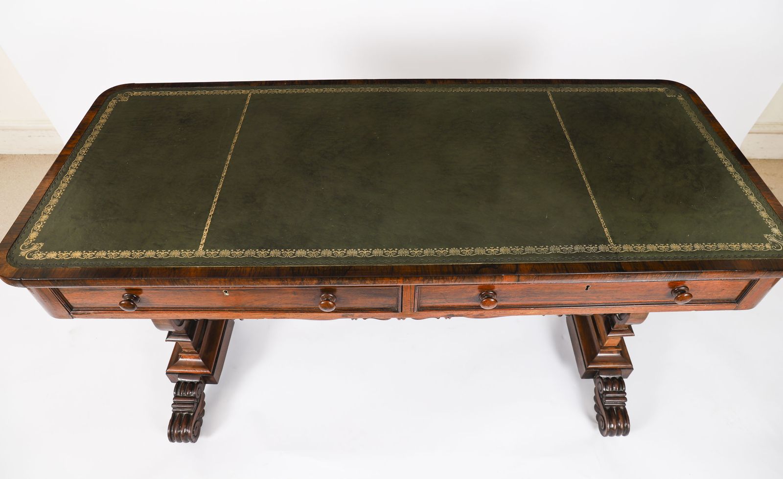 Regency Gonçalo Alves Library Writing Desk C1820 19th C photo Furniture