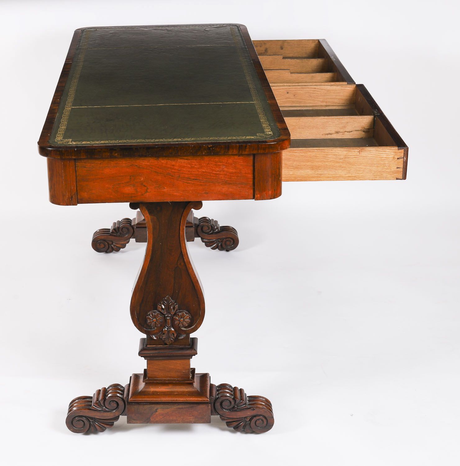 photo furniture Regency Gonçalo Alves Library Writing Desk C1820 19th C