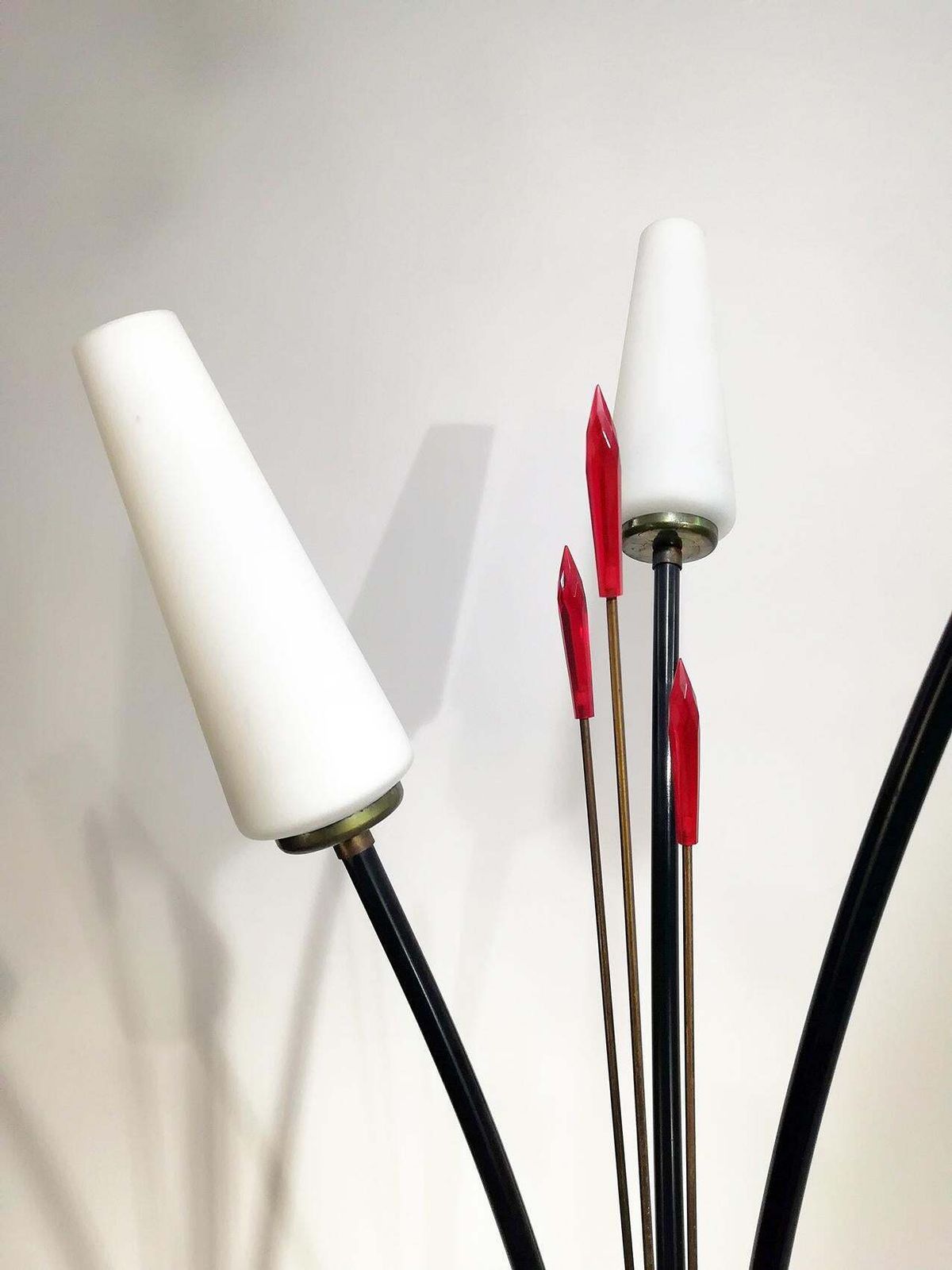 Elegant Stilnovo Style Floor Lamp, Circa 1950, Italy photo buy