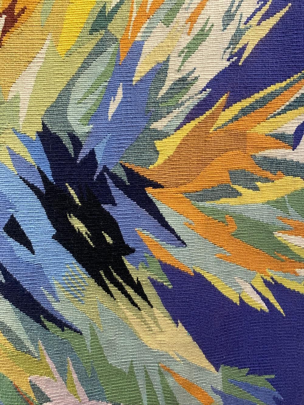 photo for sale Superb Mid Century Tapestry From The House Of Chaudoir By Van Noten