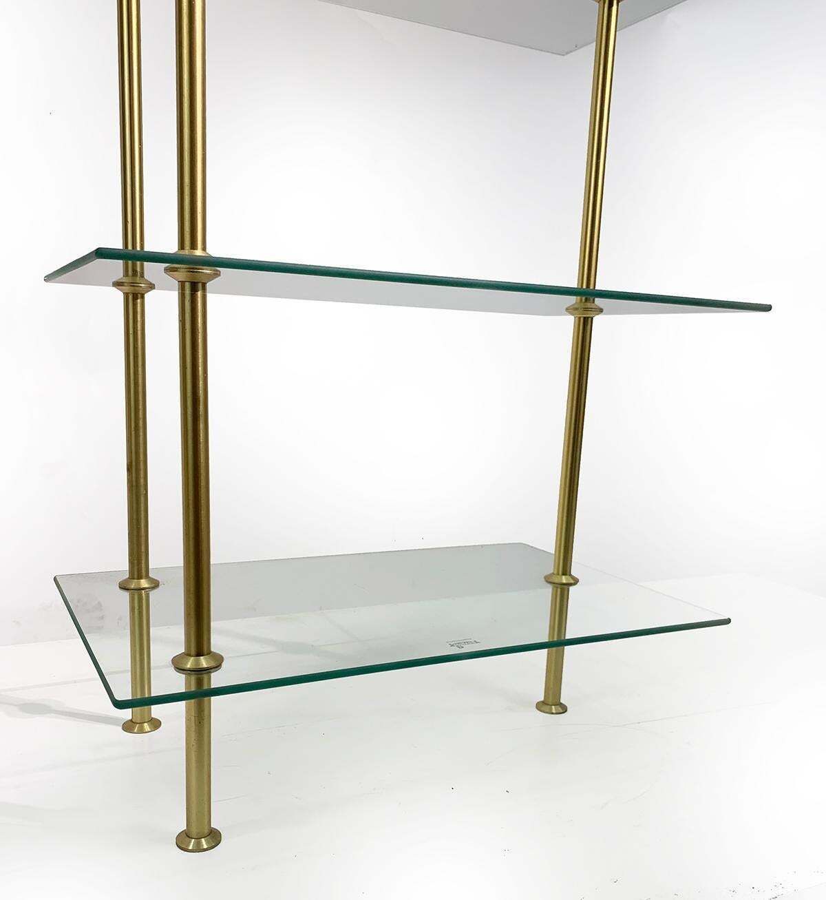 20th Century Art Deco Glass Display Shelves, Italy, Circa 1950s photo Furniture