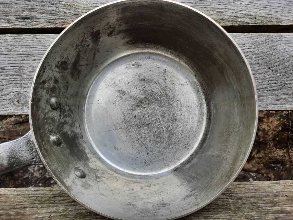 Vintage Mauviel Copper Windsor Pan: Tin Lined French Saucepan photo buy