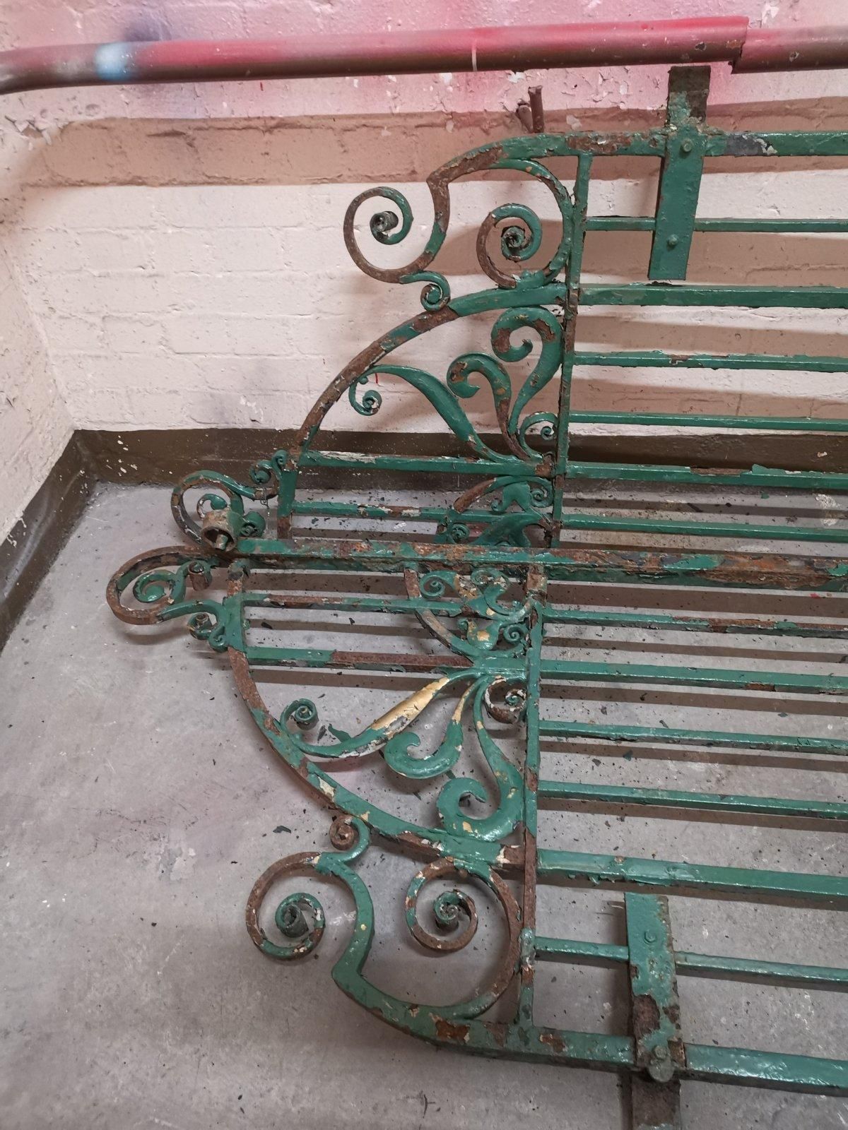 An Exceptional Period Pair Of Arts & Crafts Hand Hammered & Wrought Iron Gates photo buy