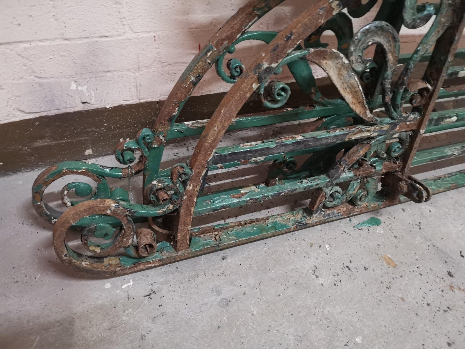 photo furniture An Exceptional Period Pair Of Arts & Crafts Hand Hammered & Wrought Iron Gates