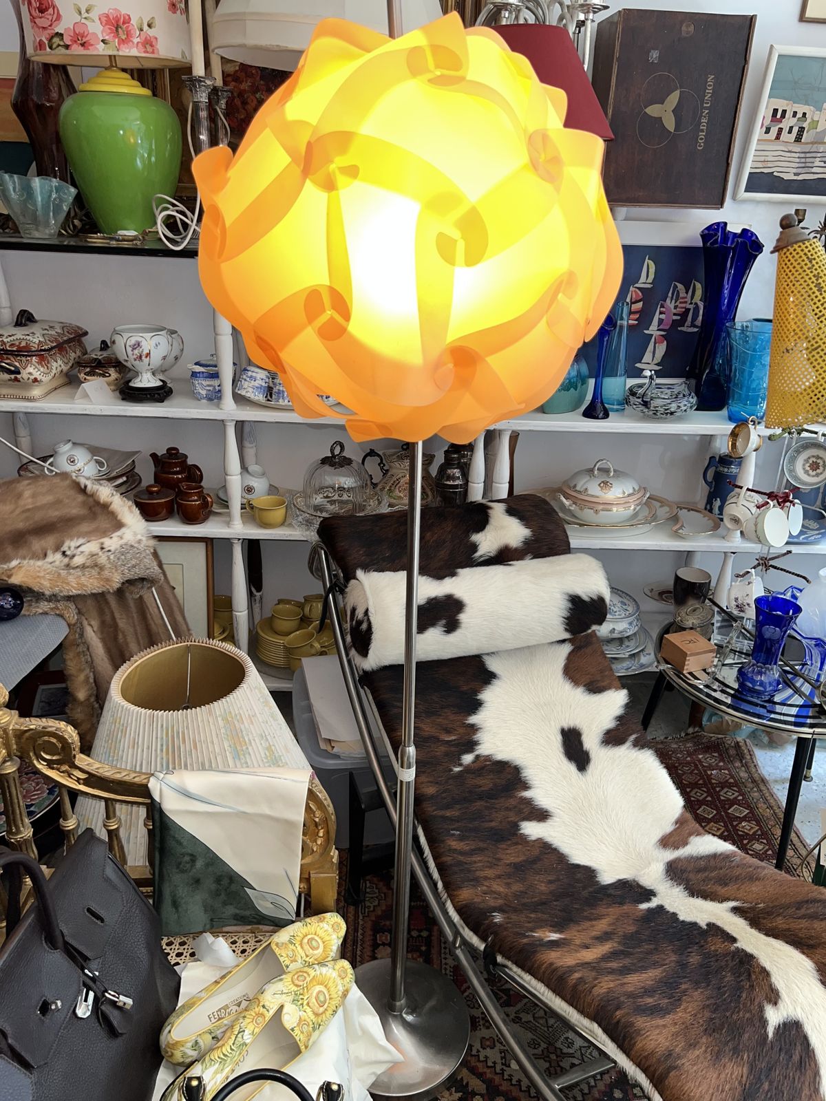 Modular Jigsaw Puzzle Lamp – Modern Iq Floor Lamp photo furniture