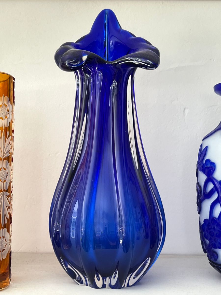 Murano Glass Vase Attributed To Flavio Poli, 1960s photo furniture