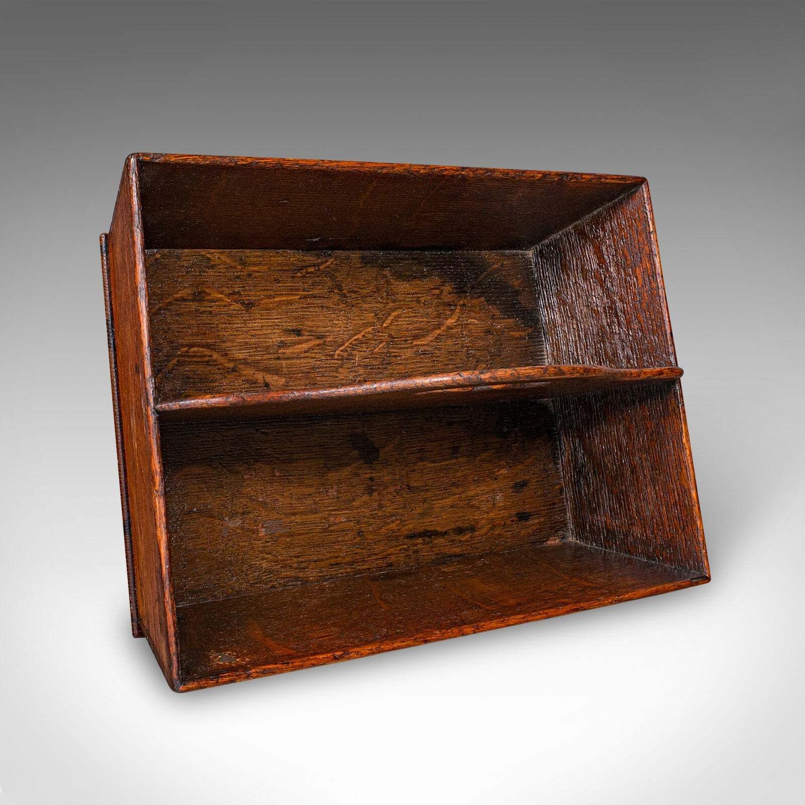 Antique Ladies Country Kitchen Work Box, English, Oak, Garden Trug, Victorian photo buy