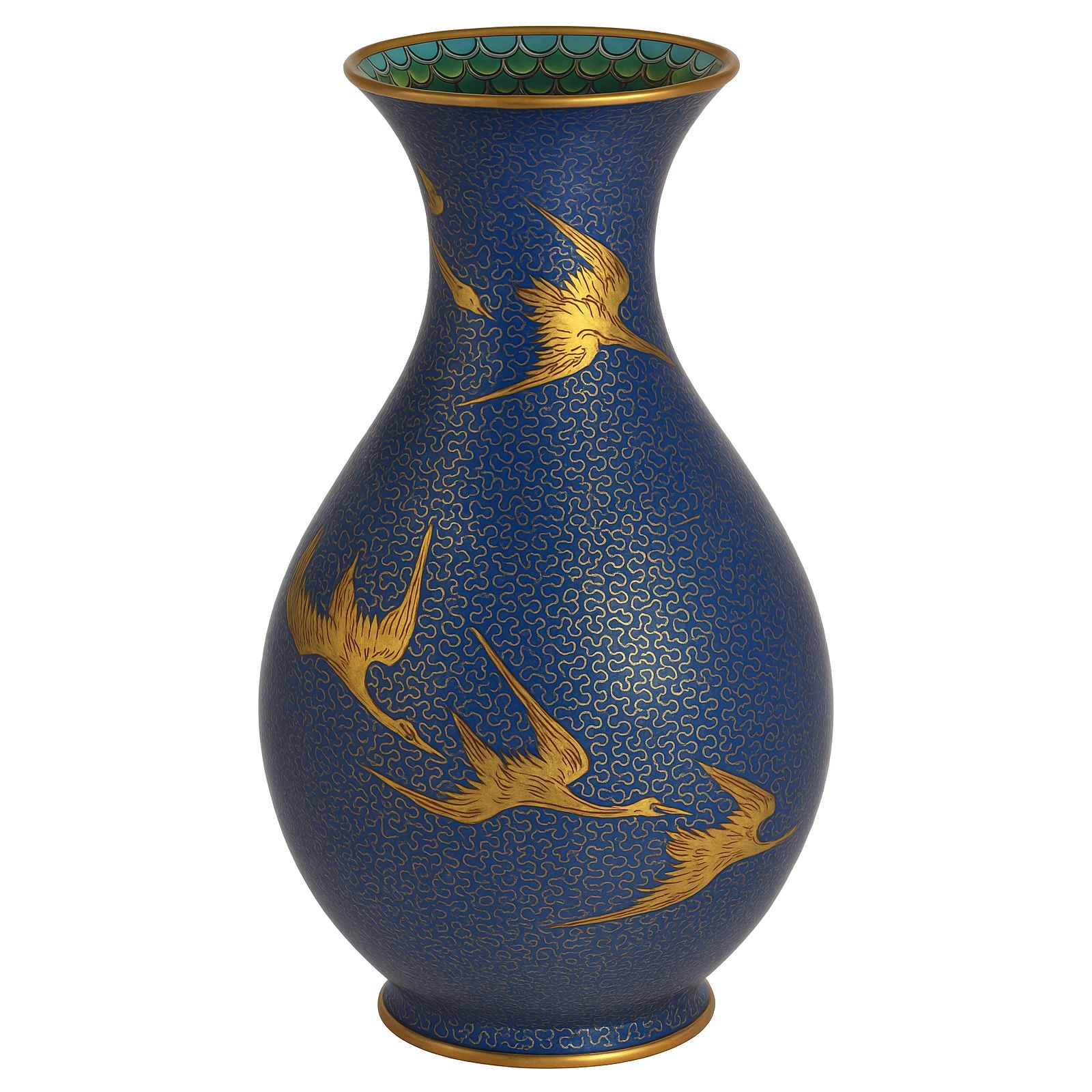Wedgwood Fairyland Lustre Vase By Daisy Makeig Jones – “Flying Geese” Pattern (C. 1920s)