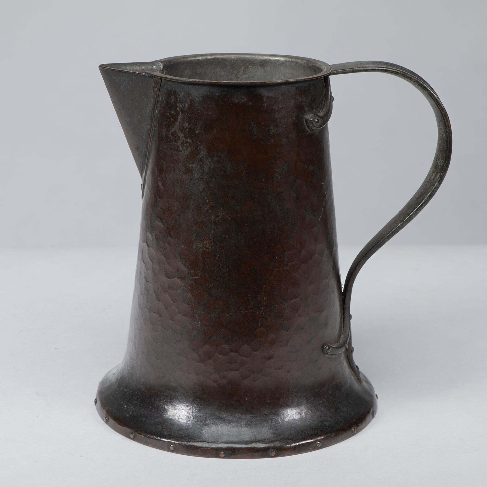 Arthur Dixon For The Bgh. An Arts & Crafts Hand Hammered Copper Jug photo buy