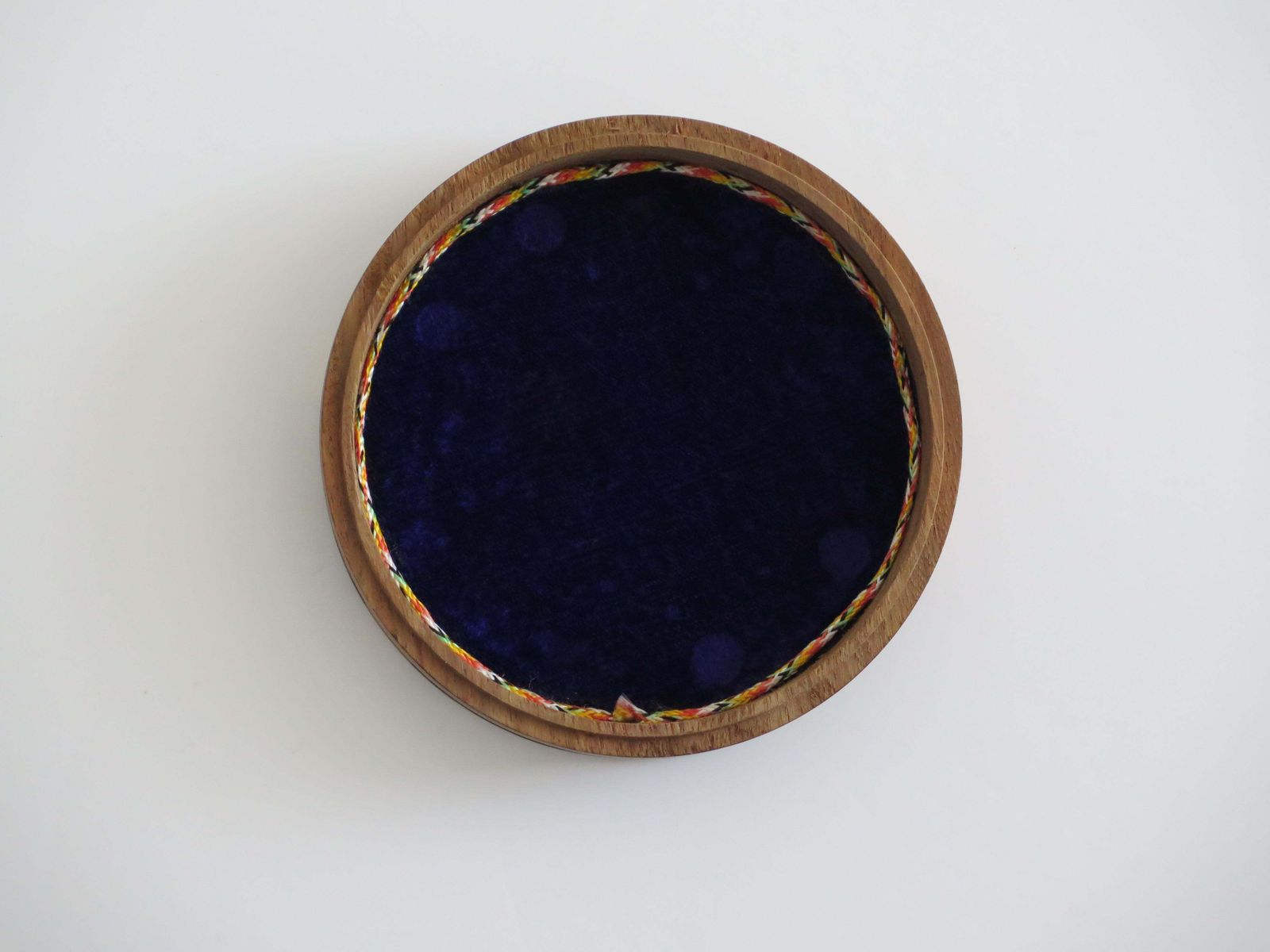 325.0 Miniature Travelling Chess Set Game Inlaid Walnut Box Handmade, Circa 1930's photo