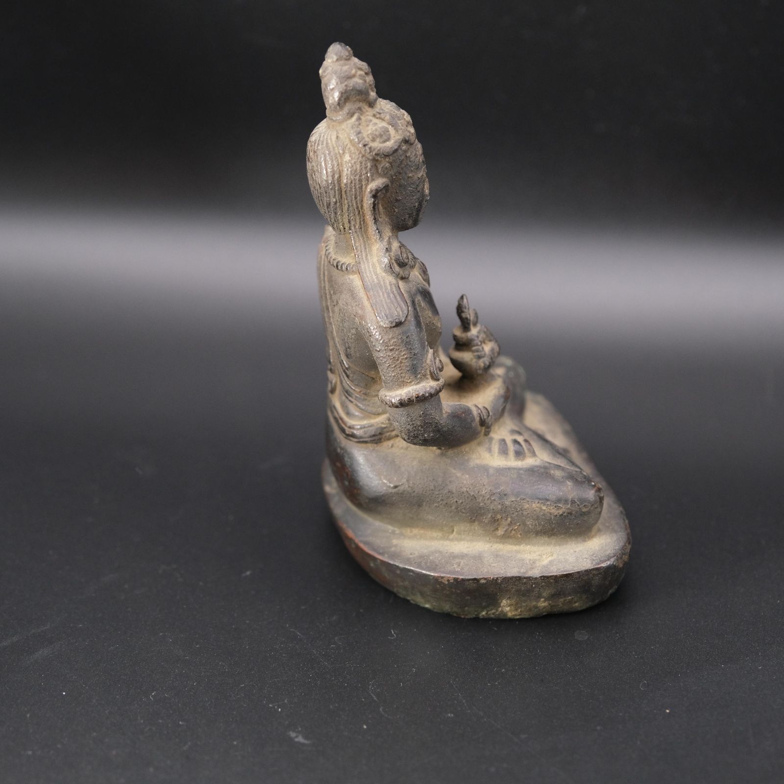 photo furniture Buddha Amitayus Sculpture – 18th Century Bronze Buddha Statue – Himalayan Art, Antique Tibetan
