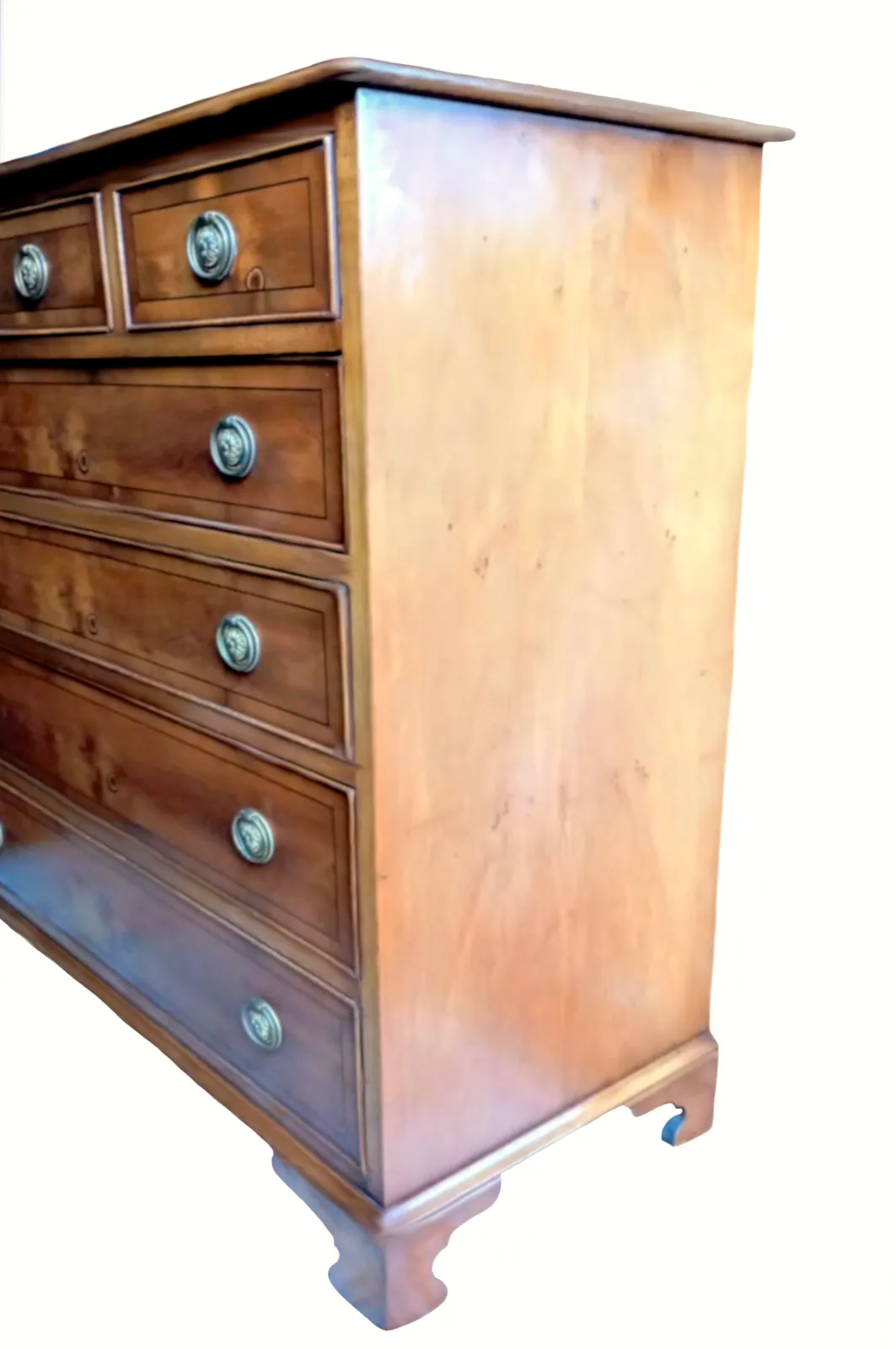 Georgian Era 8x Drawer Chest With Hidden Drawer (Late 18th  Early 19th C.) photo vintage